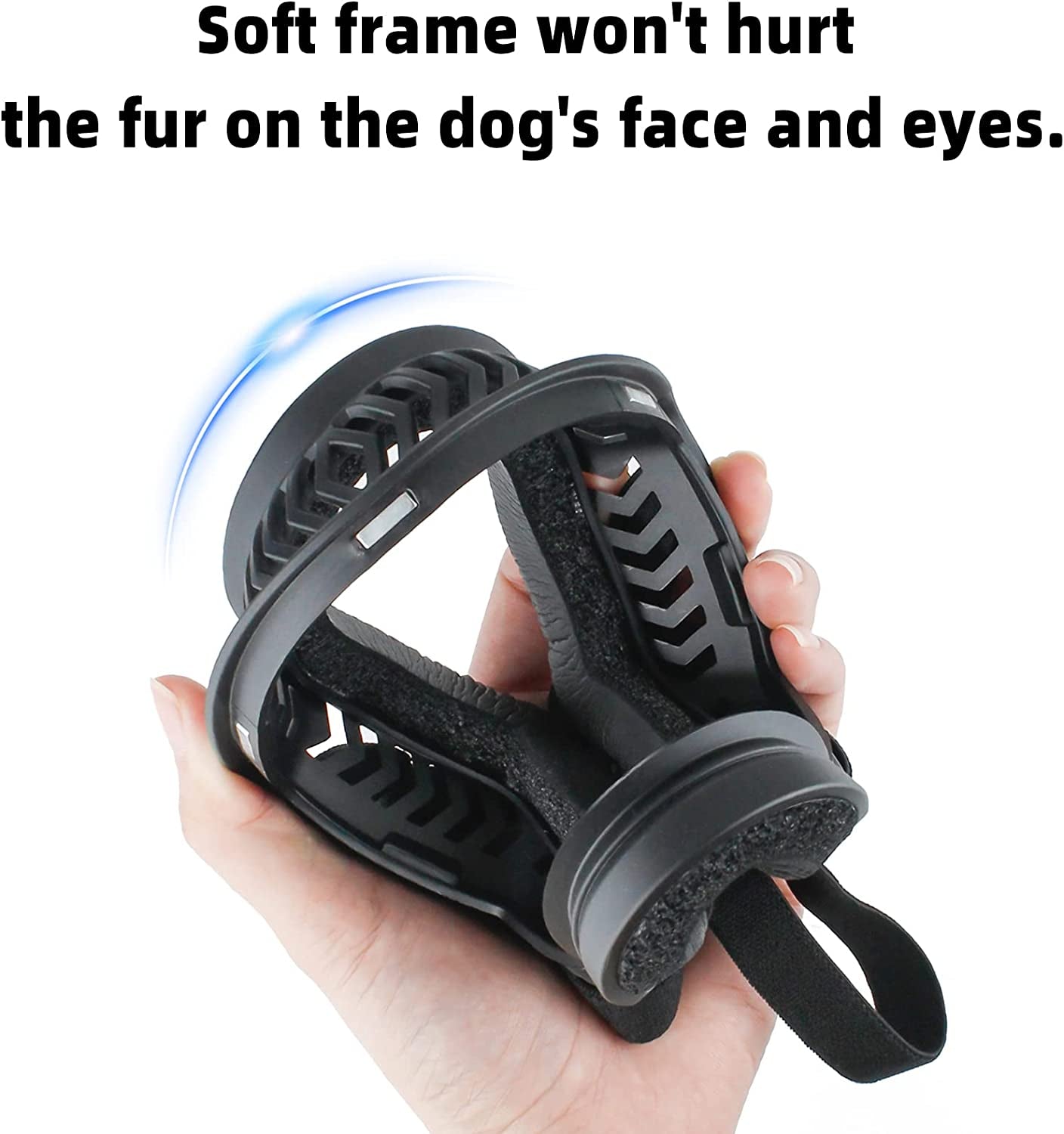 SLDPET Dog Glasses for Large Breed Dog Goggles Dog UV Sunglasses Windproof Snowproof for Long Snout Dogs Mask with Soft Frame Adjustable Straps Black for Large/Medium Dogs (Black) Animals & Pet Supplies > Pet Supplies > Dog Supplies > Dog Apparel SLDPET   