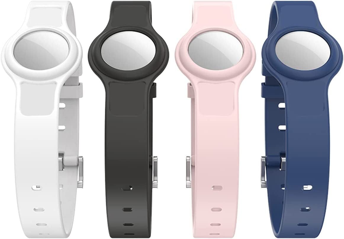 Mutural for Airtag Case 2021 ,Soft Silicone Dog Collar for Airtag ,Anti-Lost Lightweight Pet Collar ,Adjust and Easy-To-Clean Durable in Use-Black Electronics > GPS Accessories > GPS Cases Mutural   