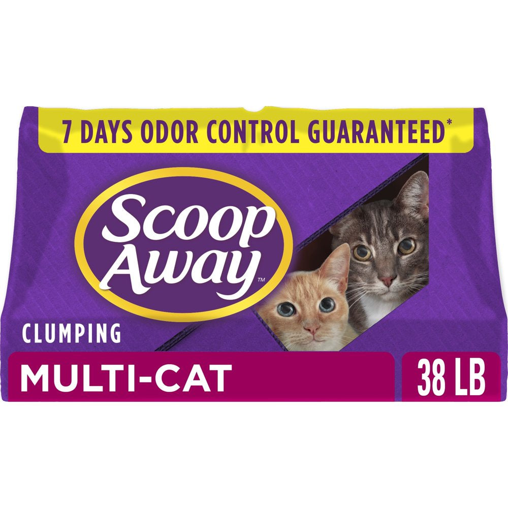 Scoop Away Multi-Cat, Scented Cat Litter Animals & Pet Supplies > Pet Supplies > Cat Supplies > Cat Litter The Clorox Company 38 lbs  