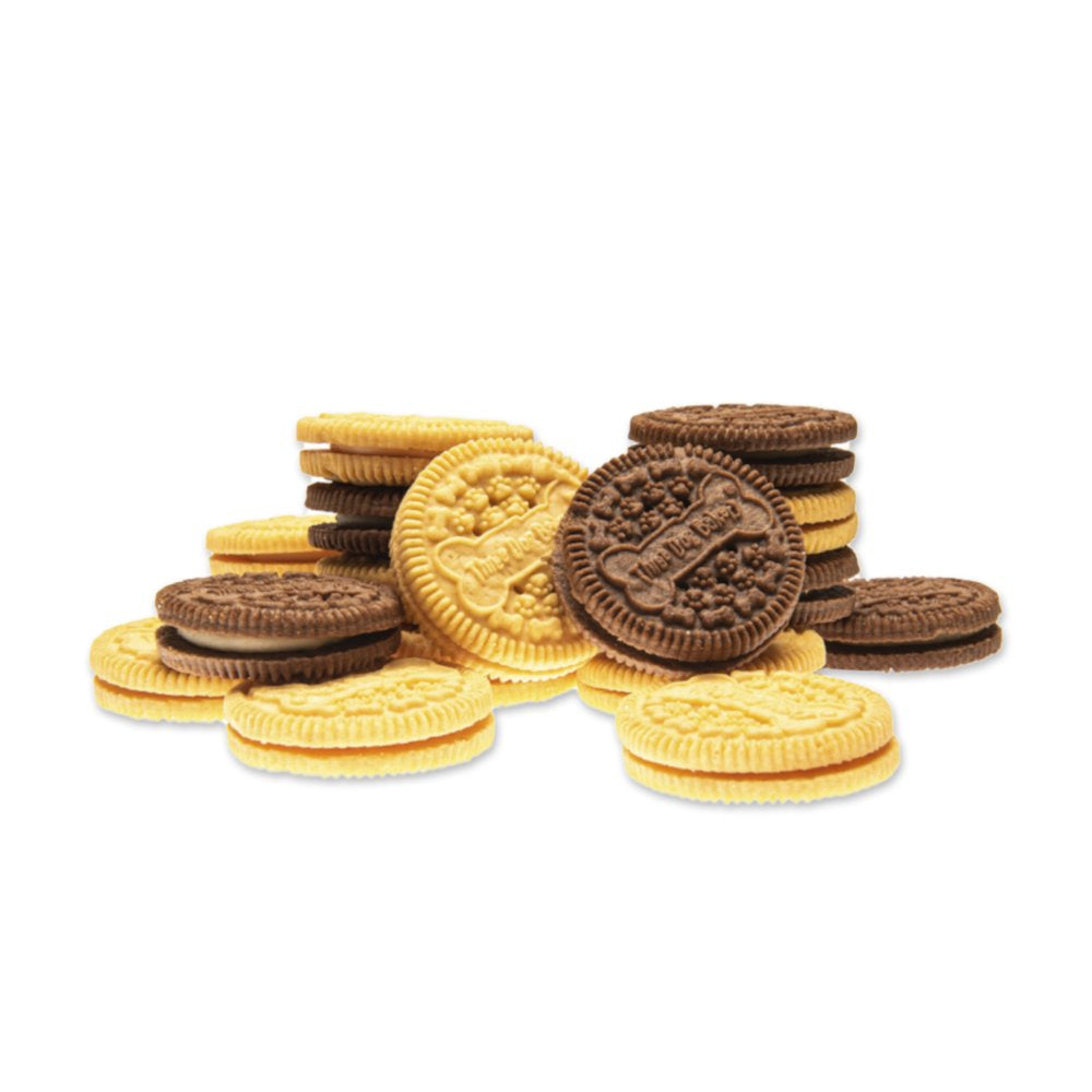 Three Dog Bakery 2Pk Lick'N Crunch Sandwich Cookies Crunchy Dog Treats, 26 Oz. Animals & Pet Supplies > Pet Supplies > Dog Supplies > Dog Treats Three Dog Bakery LLC   