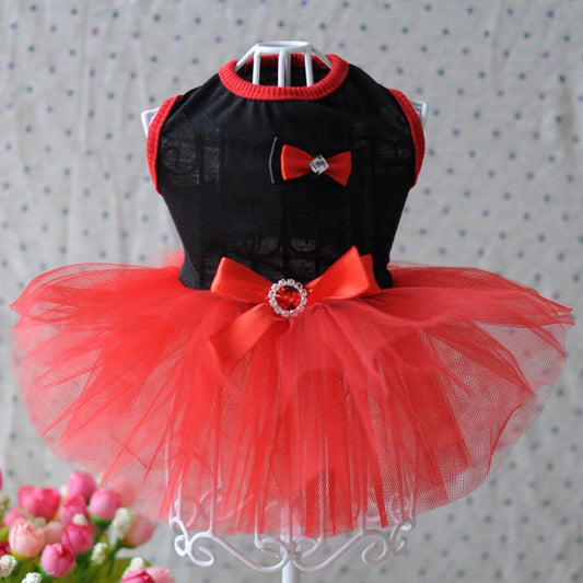 Altsales Dog Dresses, Summer Small Pet Lace Tutu Dress, Puppy Dogs Cute Princess Skirt Clothes Apparel Costume Animals & Pet Supplies > Pet Supplies > Dog Supplies > Dog Apparel Altsales L Black 