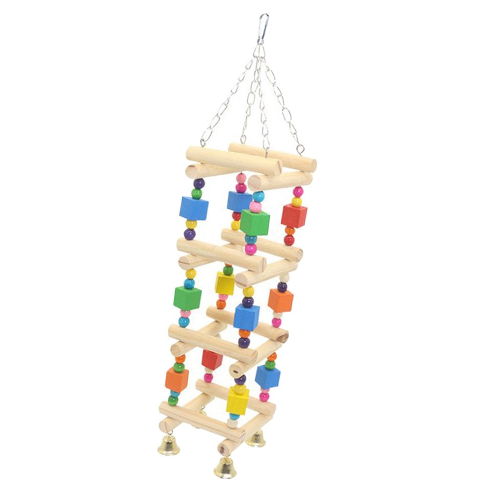 Parrot Cage Bite Toy, Birds Chewing Toys,Hanging Bird Playground Stand, Bird Gym Animals & Pet Supplies > Pet Supplies > Bird Supplies > Bird Gyms & Playstands FITYLE   