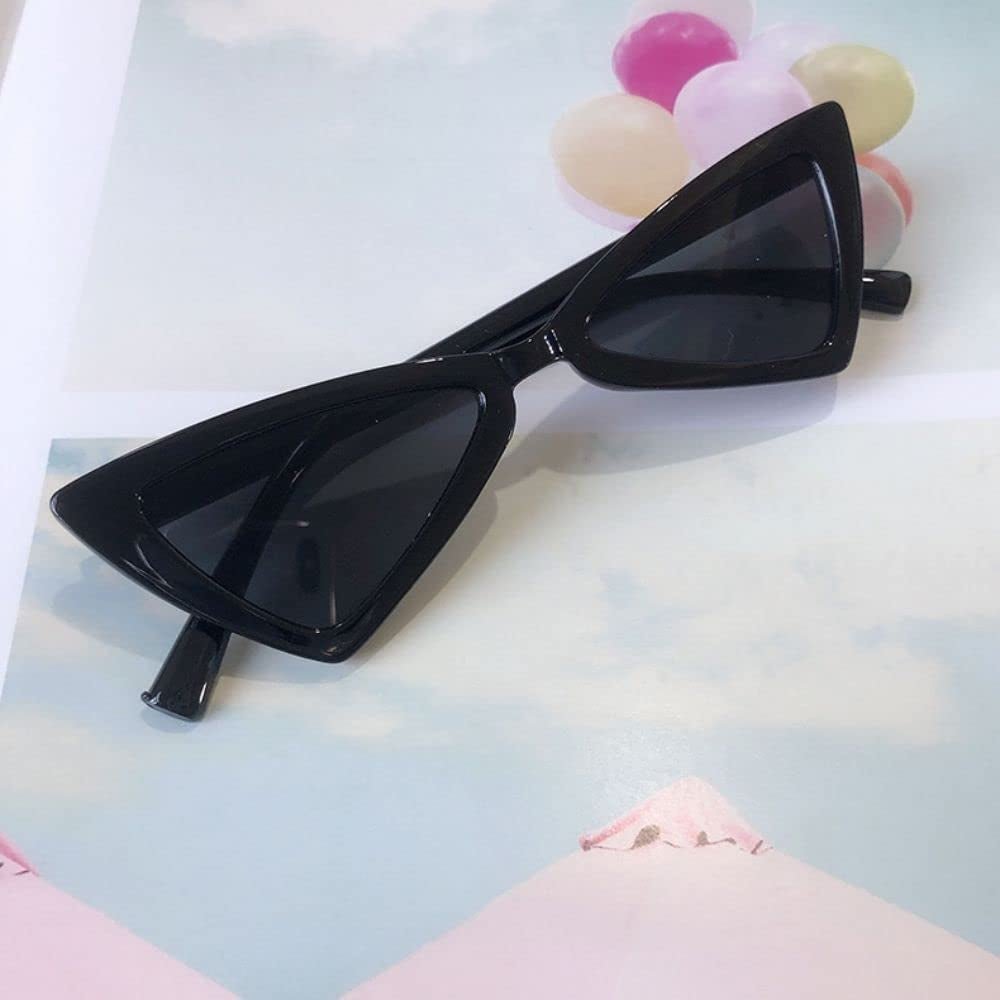 BAOQI Cat Sunglasses Cool Plastic Dog Sunglasses Pet Cute and Funny Sunglasses Dog Cat Cosplay Party Costume Photo Props(Black) Animals & Pet Supplies > Pet Supplies > Dog Supplies > Dog Apparel BAOQI   