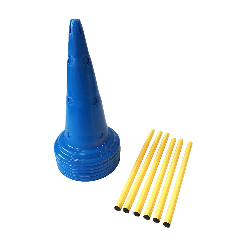 Midlee Dog Cone & Pole Agility Set- Adjustable Big to Small Dogs- Set of 3 Animals & Pet Supplies > Pet Supplies > Dog Supplies > Dog Treadmills Midlee   