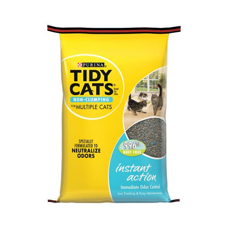 New Purina 10770 Tidy Cats Instant Action Conventional Cat Litter, 20 Lb, Each Animals & Pet Supplies > Pet Supplies > Cat Supplies > Cat Litter Purina   