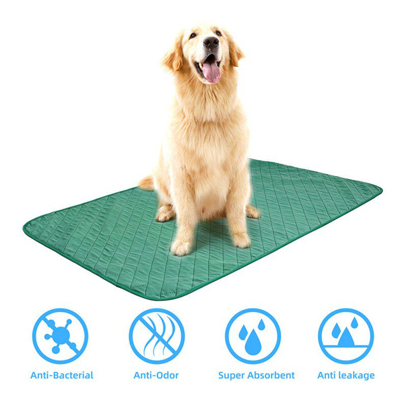 Dog and Puppy Training Pads, Reusable Leak-Proof Pee Pads with Quick-Dry Surface for Potty Training, Regular or Heavy Duty Absorbency