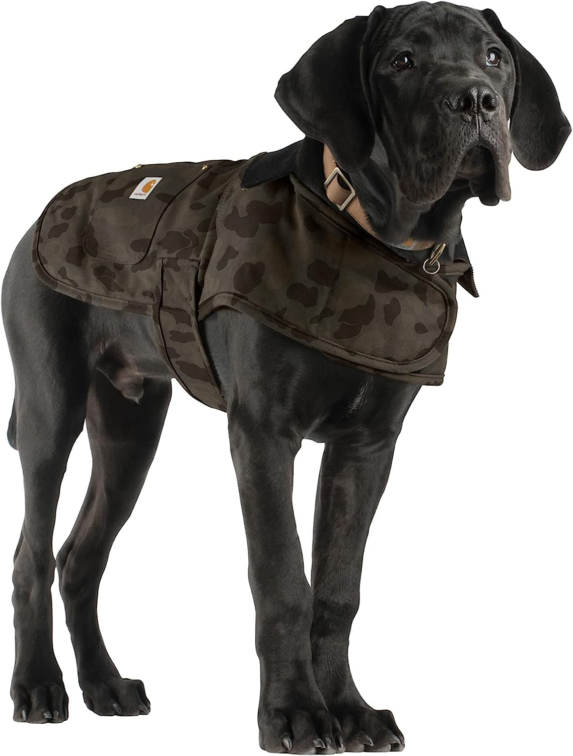 Carhartt Firm Duck Insulated Dog Chore Coat, Duck Camo Tarmac, Medium Animals & Pet Supplies > Pet Supplies > Dog Supplies > Dog Apparel Signature Products Group (SPG)   