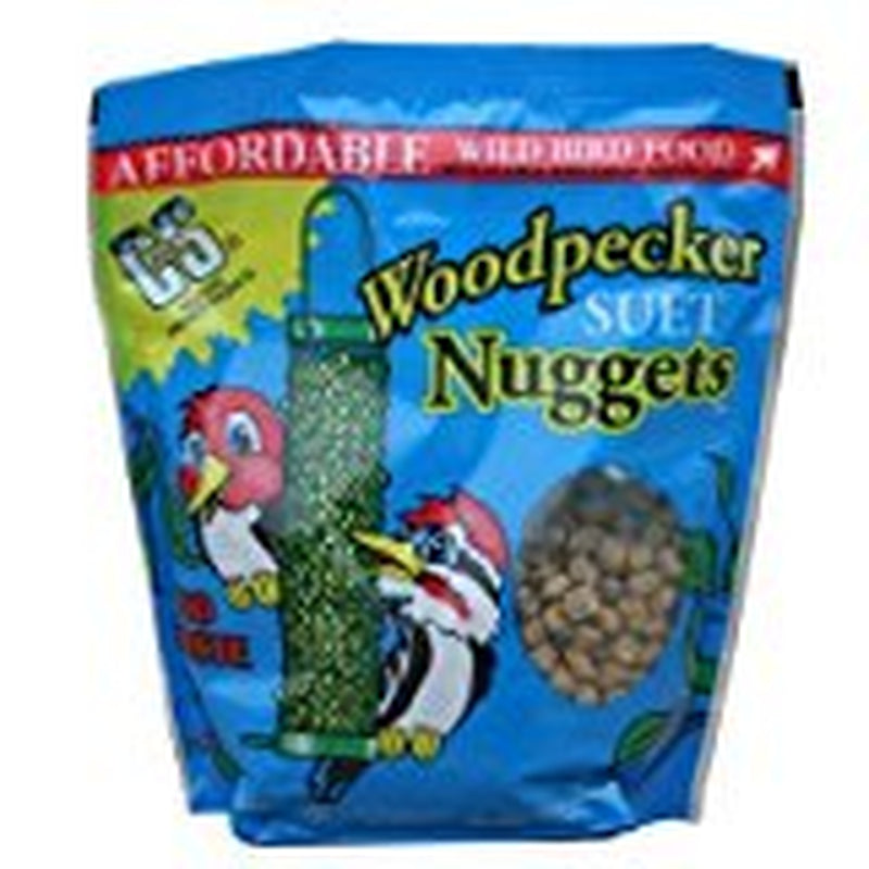 C&S Woodpecker No Melt Suet Nuggets, 27 Oz, Wild Bird Suet Animals & Pet Supplies > Pet Supplies > Bird Supplies > Bird Food C & S PRODUCTS   