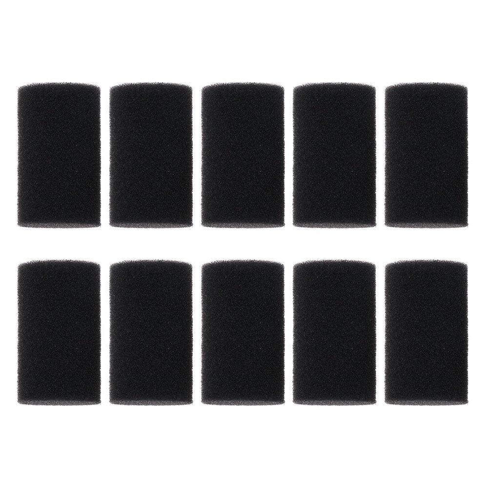 NICEXMAS 40Pcs Portable Fish Tank Pre-Filter Sponge Roll Cartridge Replacement Filters for Aquarium Animals & Pet Supplies > Pet Supplies > Fish Supplies > Aquarium Filters NICEXMAS Size 1 Black 