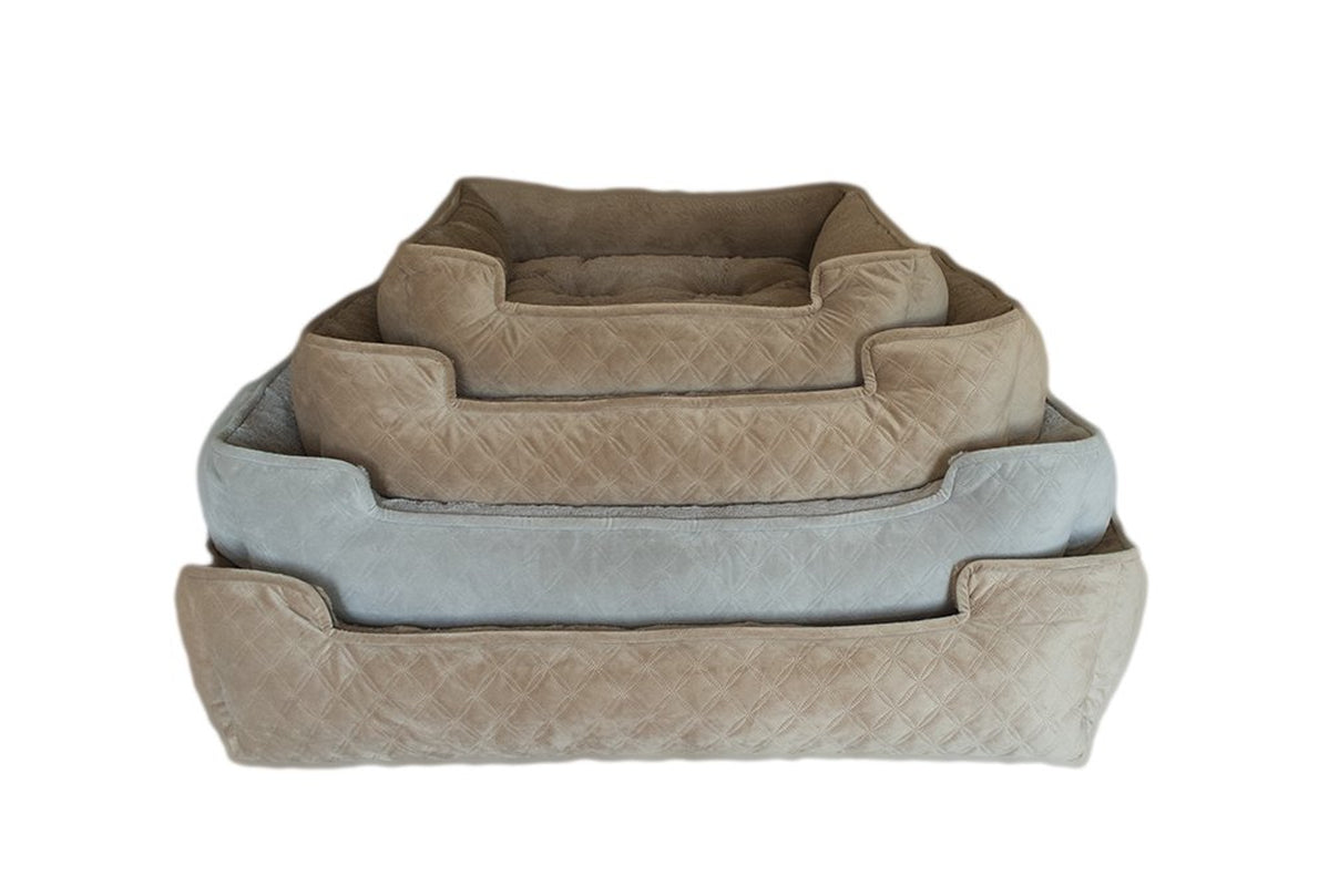 Arlee Lounger and Cuddler Style Pet Bed for Dogs and Cats Animals & Pet Supplies > Pet Supplies > Cat Supplies > Cat Beds Arlee Home Fashions   