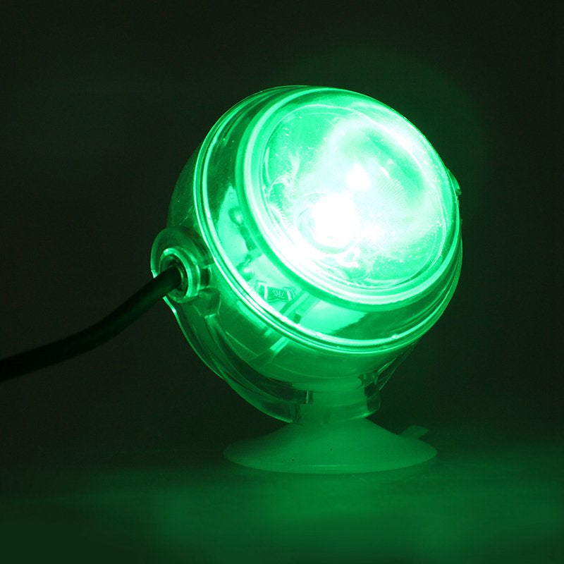 Aquarium Fish Tank Submersible LED Spotlight Lighting Underwater Lamp EU Plug Animals & Pet Supplies > Pet Supplies > Fish Supplies > Aquarium Lighting Bydezcon Green  