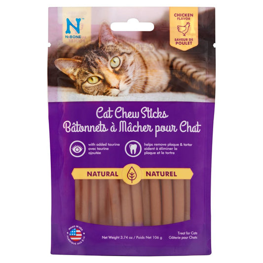 N-Bone Chicken Cat Treats, 3.74 Oz. Animals & Pet Supplies > Pet Supplies > Cat Supplies > Cat Treats Natural Polymer International Corp.   