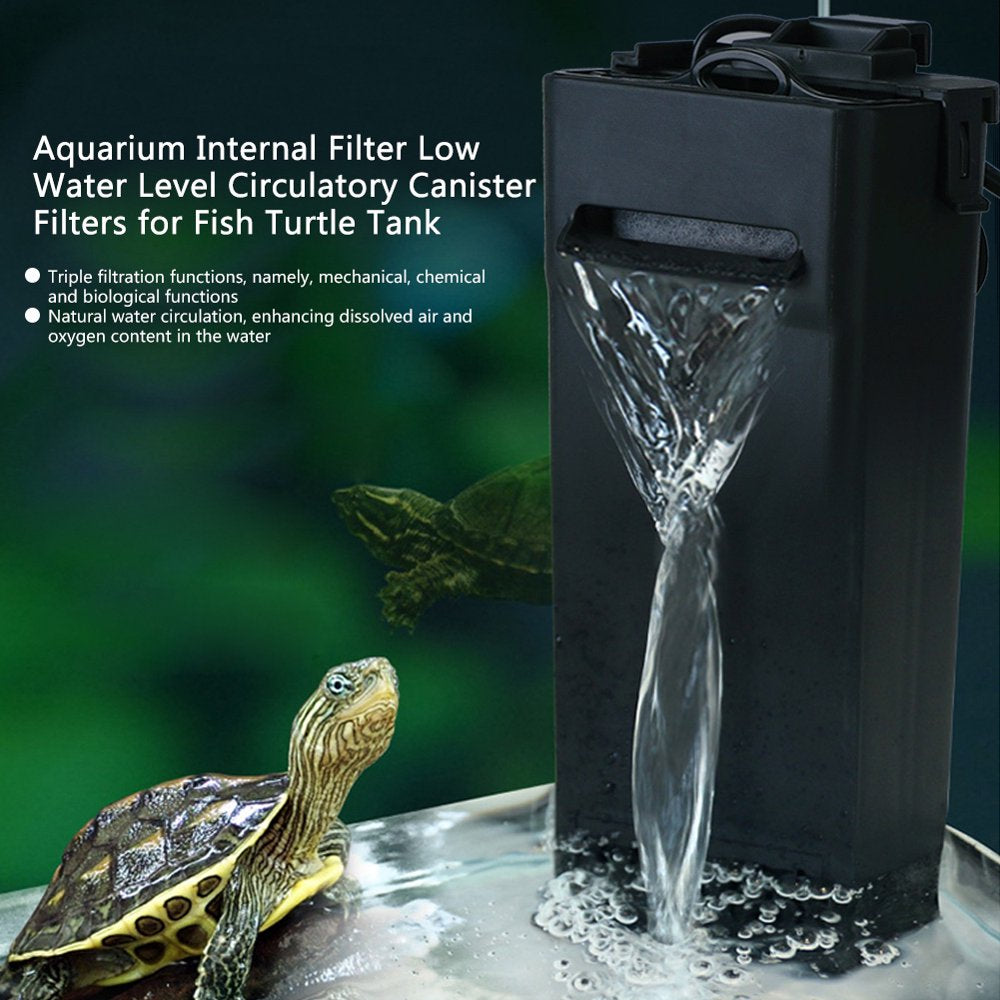 Gupbes Aquarium Internal Filter Low Water Level Circulatory Canister Filters for Fish Turtle Tank Animals & Pet Supplies > Pet Supplies > Fish Supplies > Aquarium Filters Gupbes   