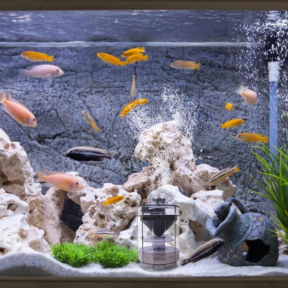 Fish Tank Poop Filter Aquarium Automatic Fish Waste Suction Colle Animals & Pet Supplies > Pet Supplies > Fish Supplies > Aquarium Filters FH00497   