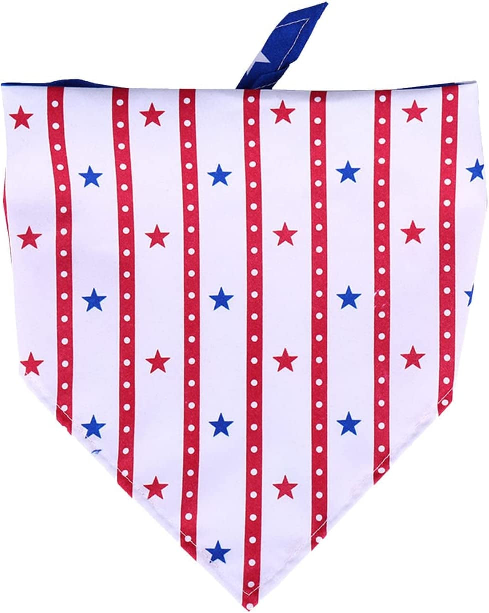 Dog Birthday Boy Bandana Pet Happy Birthday Party Independence Day Pet Bandana 1 PC USA Dog Bandanas Reversible Dog Bandanas Triangle Bibs Scarf for 4Th of Pet Dog Scarf Bandana for Dogs (C, One Size) Animals & Pet Supplies > Pet Supplies > Dog Supplies > Dog Apparel Generic C One Size 