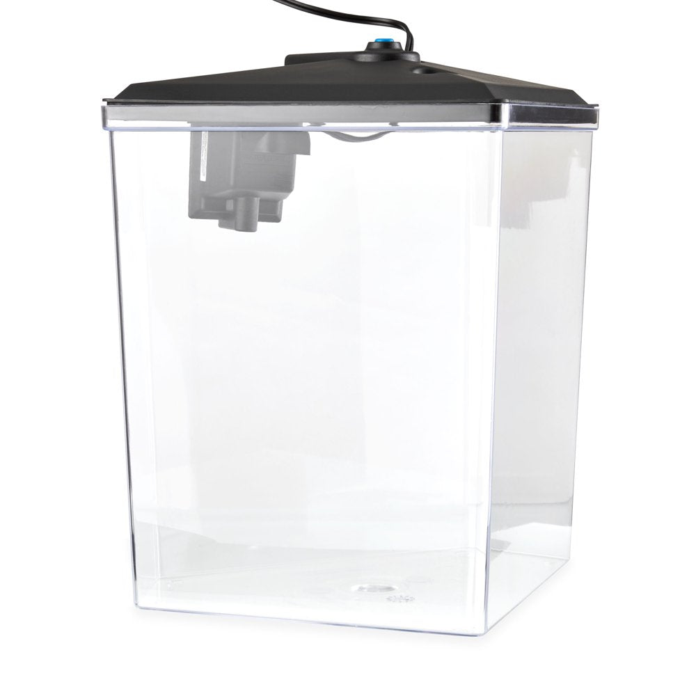 Aqua Culture 2.5-Gallon Aquarium Kit Plastic with LED Lighting and Power Filter Animals & Pet Supplies > Pet Supplies > Fish Supplies > Aquarium Lighting Wal-Mart Stores, Inc.   