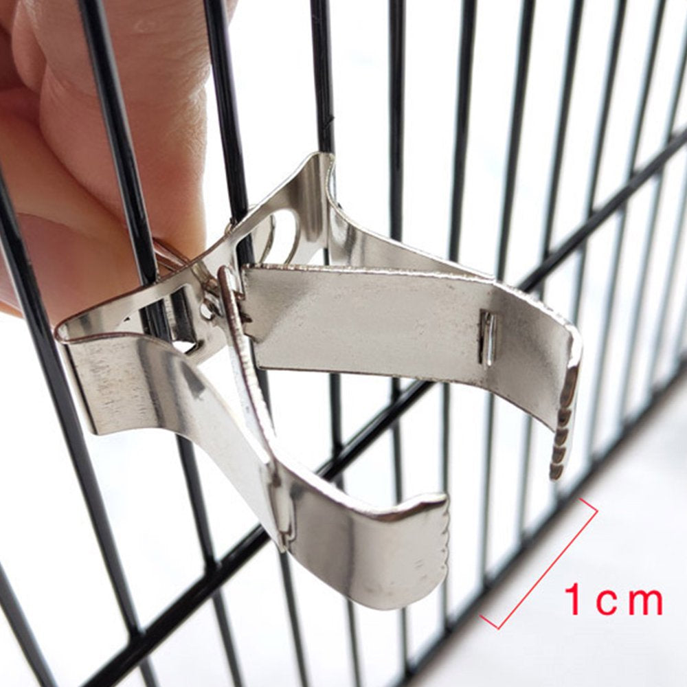 CANKER 3 Pcs Birds Food Holder Pet Parrot Feeding Fruit Vegtable Clip Feeder Device Pin Clamp Durable Household Supplies Bird Cage Accessories Animals & Pet Supplies > Pet Supplies > Bird Supplies > Bird Cage Accessories Canker   