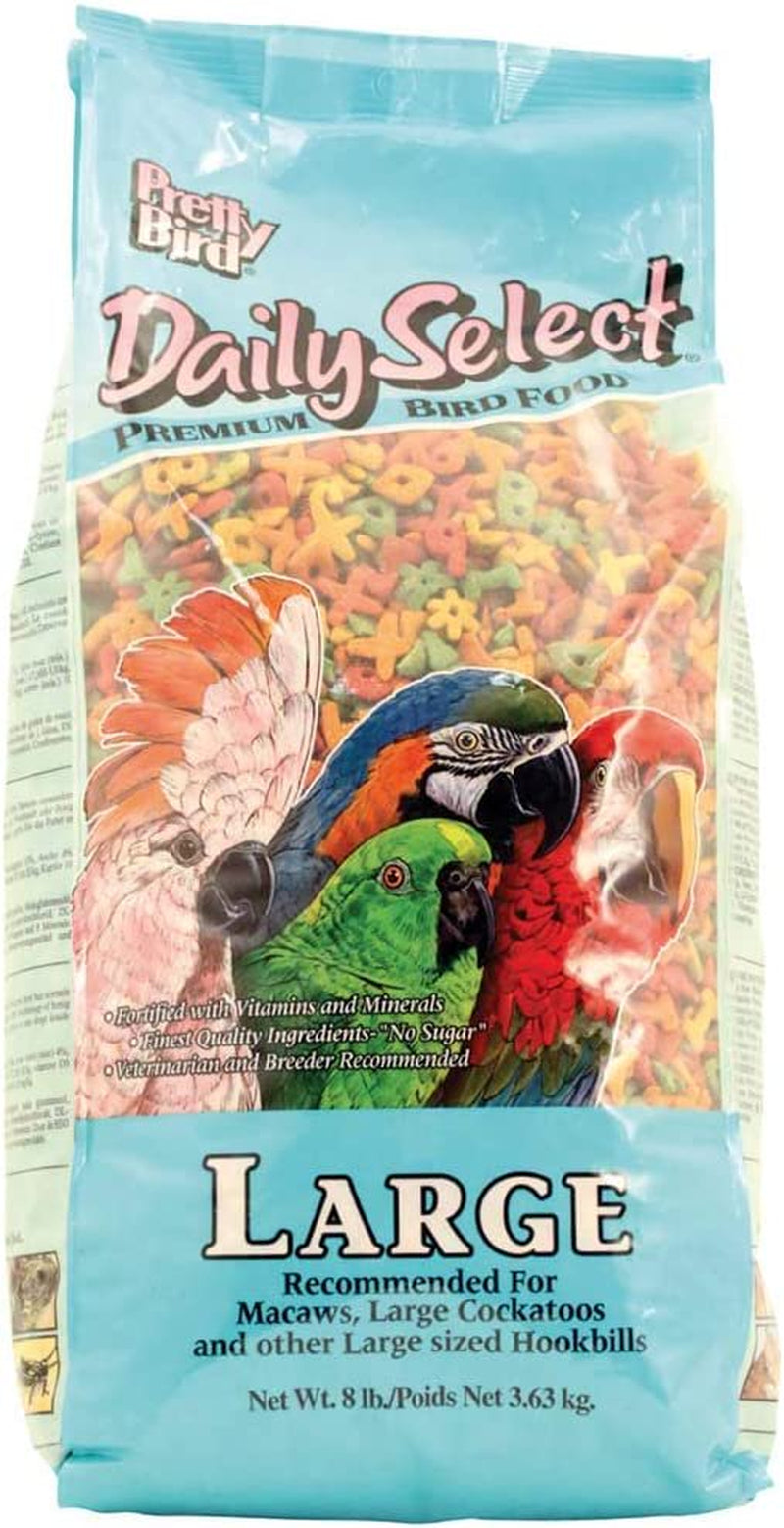 Pretty Bird International Bpb73118 3-Pound Daily Select Premium Bird Food, Large