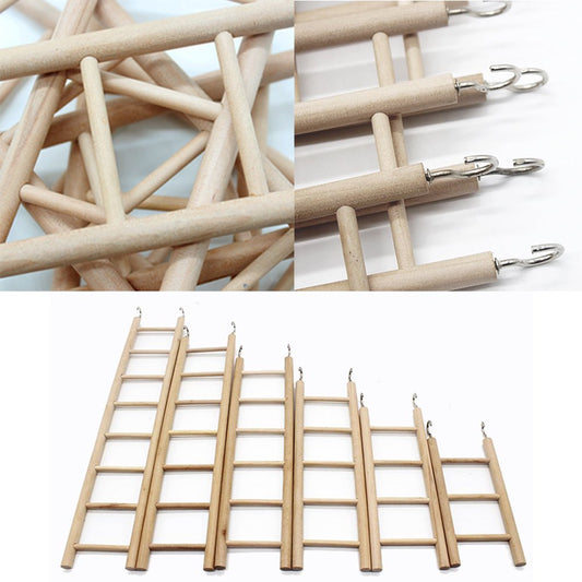 Eyyvre Clearance Sale - Bird Toys Wooden Ladders Rocking Scratcher Perch Climbing 3/4/5/6/7/8 Stairs Hamsters Bird Cage Parrot Pet Toys Supplies Animals & Pet Supplies > Pet Supplies > Bird Supplies > Bird Ladders & Perches Eyyvre 36x7cm/14.17x2.76in 8 Ladders 