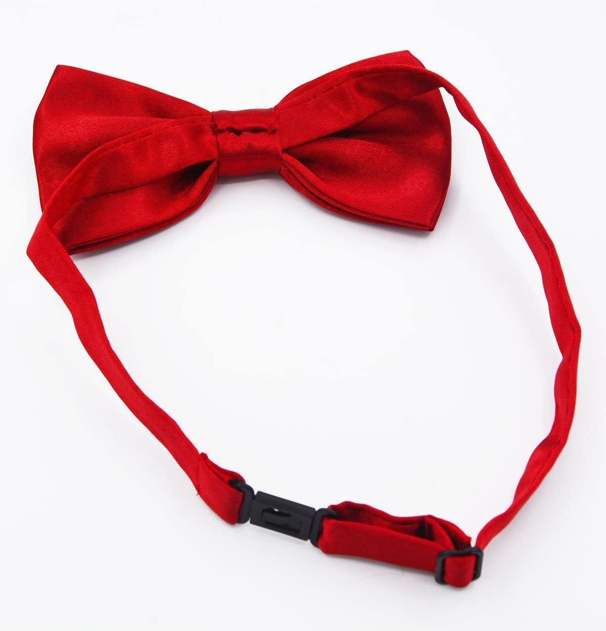 Amajiji® Formal Dog Bow Ties for Medium & Large Dogs (D115 100% Polyester) (Red Wine) Animals & Pet Supplies > Pet Supplies > Dog Supplies > Dog Apparel Amajiji   