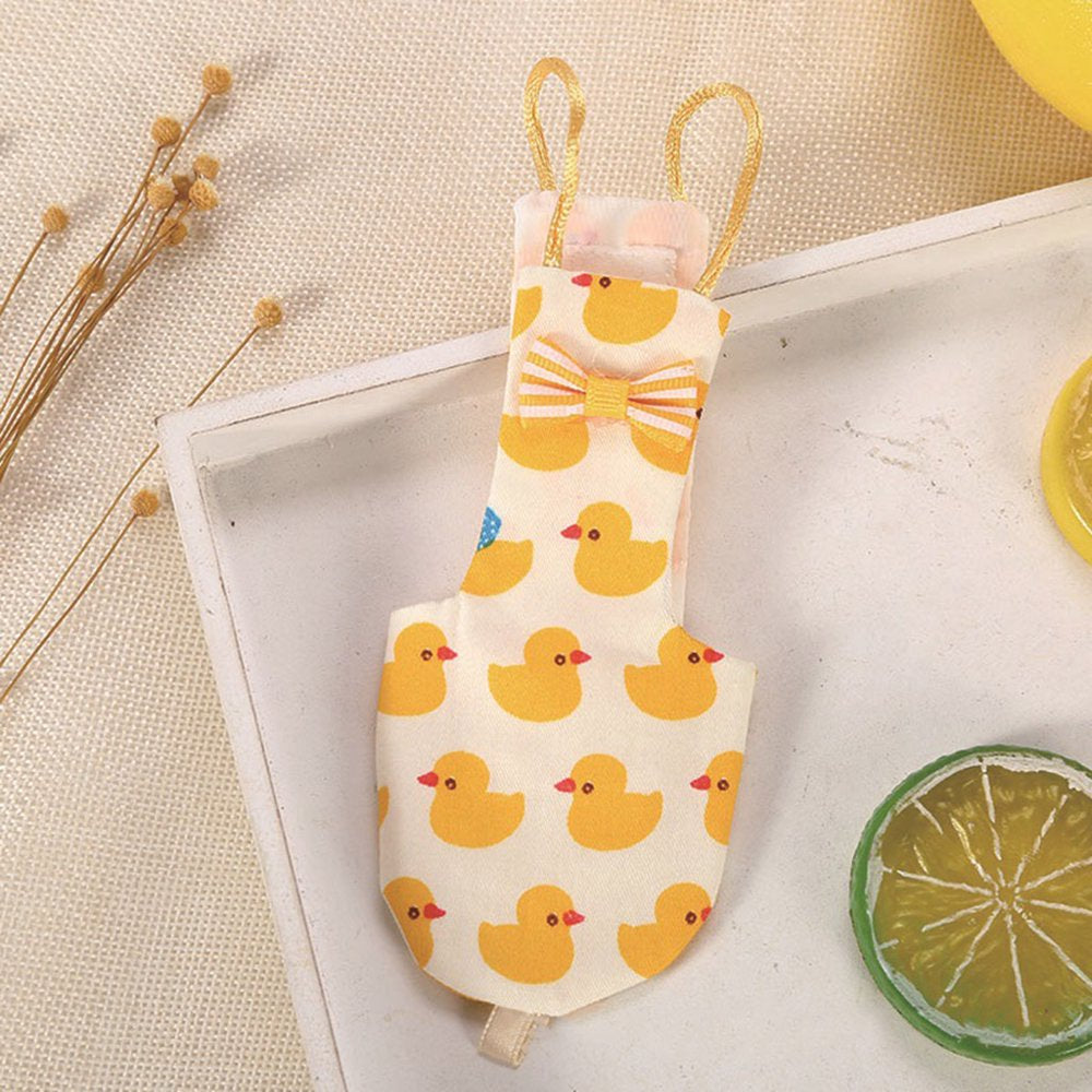 Washable Reusable Parrot Flight Suits Budgie Bird Diaper Funny Bird Flying Suit Liners Bird Nappy Pee Pad Hand Made Clothes for Cockatiel Animals & Pet Supplies > Pet Supplies > Dog Supplies > Dog Diaper Pads & Liners BYDEZCON   