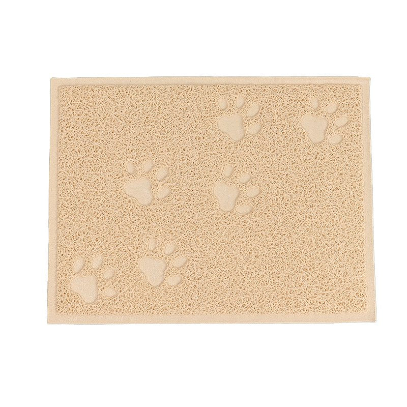 Bellaven Cat Litter Mat Rectangular Base Plate, Waterproof Cat Litter Mat Accessories Suitable for Cat Litter Box. Animals & Pet Supplies > Pet Supplies > Cat Supplies > Cat Litter Box Mats Bellaven Brown  