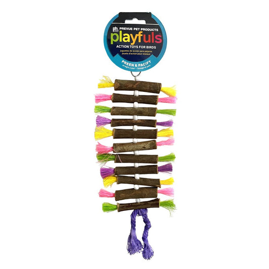 Prevue Pet Products Twisting Sticks Bird Toy with All Natural Coconut Fibers Animals & Pet Supplies > Pet Supplies > Bird Supplies > Bird Toys PREVUE PET PRODUCTS   