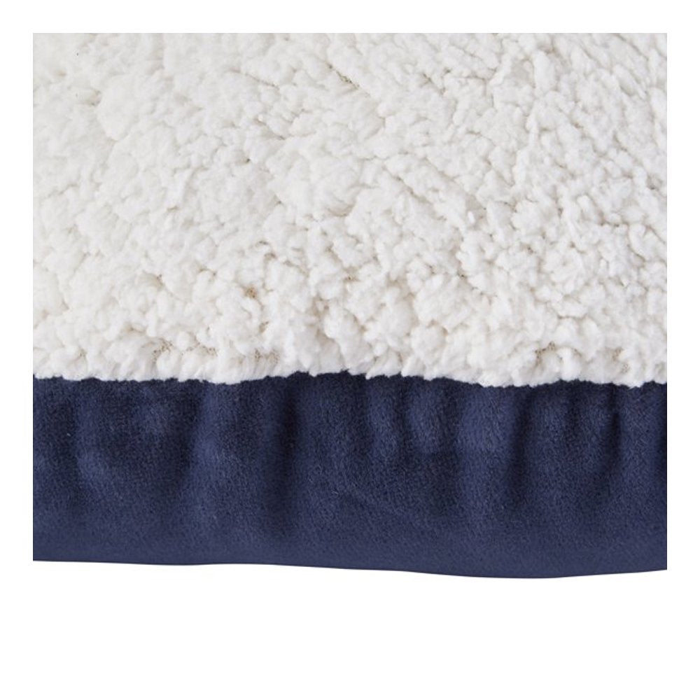 Donut Cat Bed, Denim, 24.00 X 24.00 X 8.00 Inches Animals & Pet Supplies > Pet Supplies > Cat Supplies > Cat Beds WIITULLY   