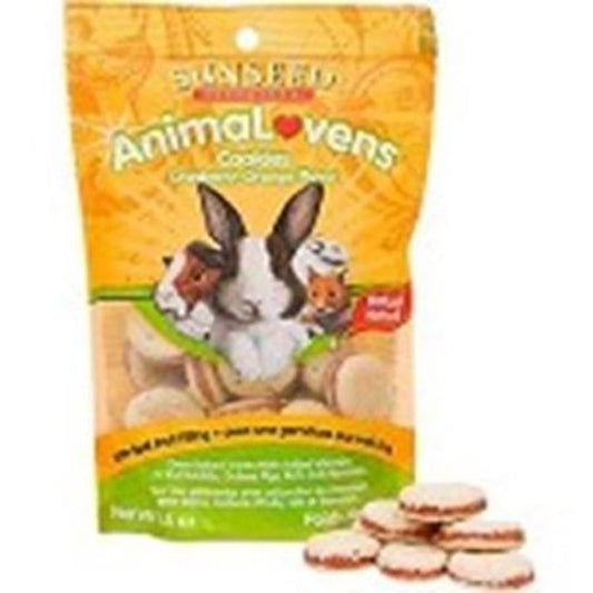 Sunseed Animalovens Cranberry-Orange Cookies Dry Small Animal Treat, 3.5 Oz