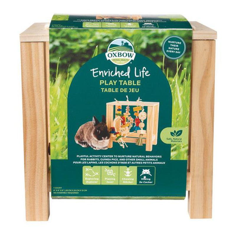 Oxbow 73296338 Small Animal Enriched Life Play Table Animals & Pet Supplies > Pet Supplies > Small Animal Supplies > Small Animal Food OXBOW   