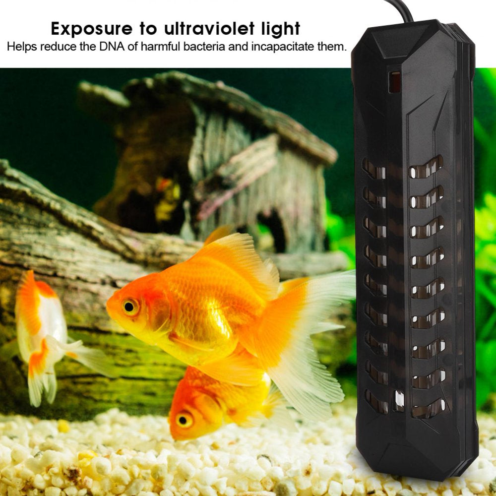 Mgaxyff Aquarium Sterilizer Light,Fish Tank Germicidal Lamp,Aquarium Submersible UV Light Sterilizer Pond Fish Tank Germicidal Sterilization Lamp Animals & Pet Supplies > Pet Supplies > Fish Supplies > Aquarium Lighting Mgaxyff   