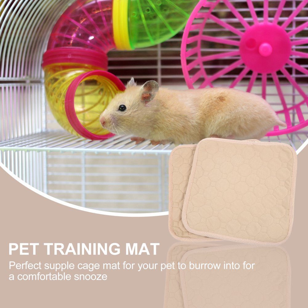 Frcolor Cage Liner Hamster Pad Liners Tray Rabbit Ferret Pee Bedding Bird Diaper Training Guinea Bunny Chinchilla Rat Hutch Animals & Pet Supplies > Pet Supplies > Dog Supplies > Dog Diaper Pads & Liners FRCOLOR   