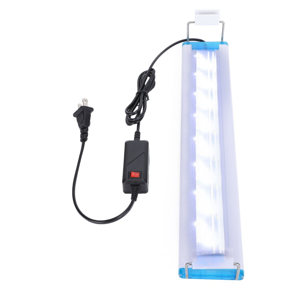 Octpeak Ultra‑Thin Aquarium Light 32 LED Beads Fish Tank White Lighting Lamp Clip‑On US Plug 110V,Aquarium Plant Light,Fish Tank Hood Light Animals & Pet Supplies > Pet Supplies > Fish Supplies > Aquarium Lighting Octpeak   