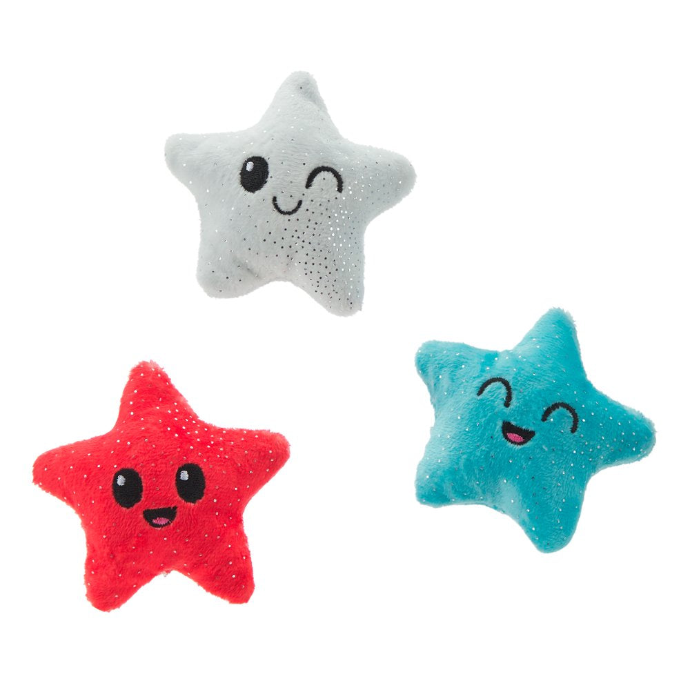 BARK Star-Spangled Squeaks - 3 Yankee Doodle Dog Toys, Includes 3 Squeakers, XS-S Dogs Animals & Pet Supplies > Pet Supplies > Dog Supplies > Dog Toys BARK   