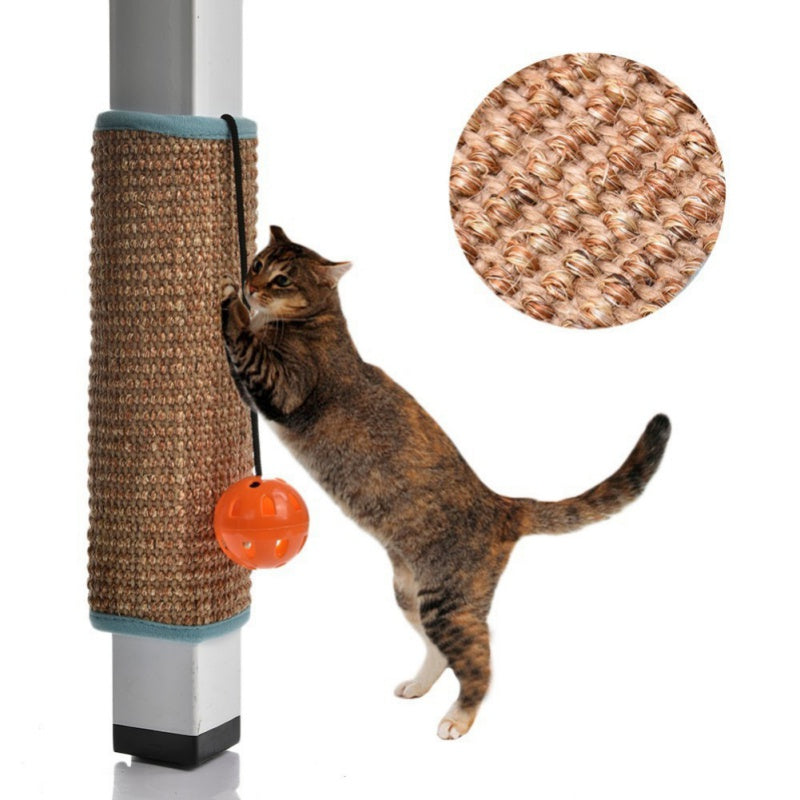 Cat Scratcher Mat, Natural Sisal Cat Scratching Mat, anti Slip Cat Scratching Pad, Cat Floor Scratching Rug Carpet Replacement for Cat Grinding Claws & Protecting Furniture