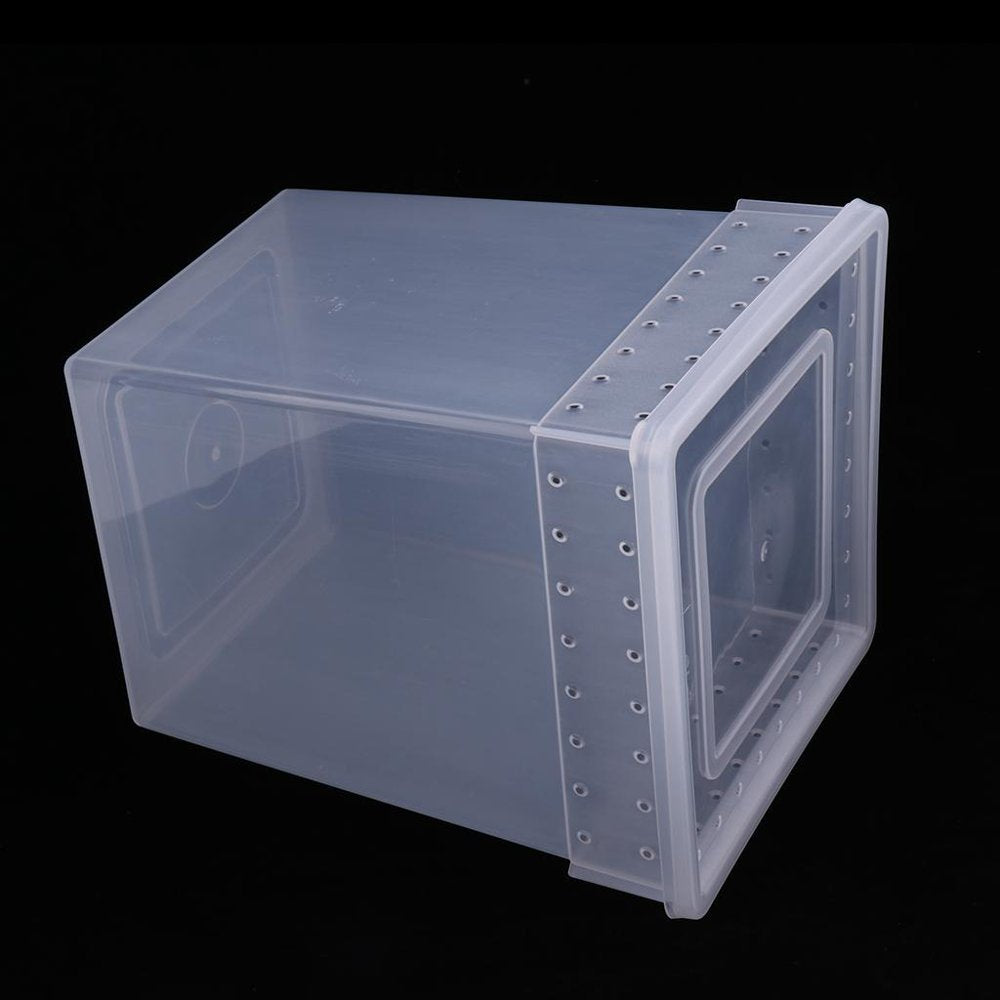 Reptile Breeding Box, Amphibian Feeding Container for Spider Chameleon White Animals & Pet Supplies > Pet Supplies > Reptile & Amphibian Supplies > Reptile & Amphibian Food HOMYL   