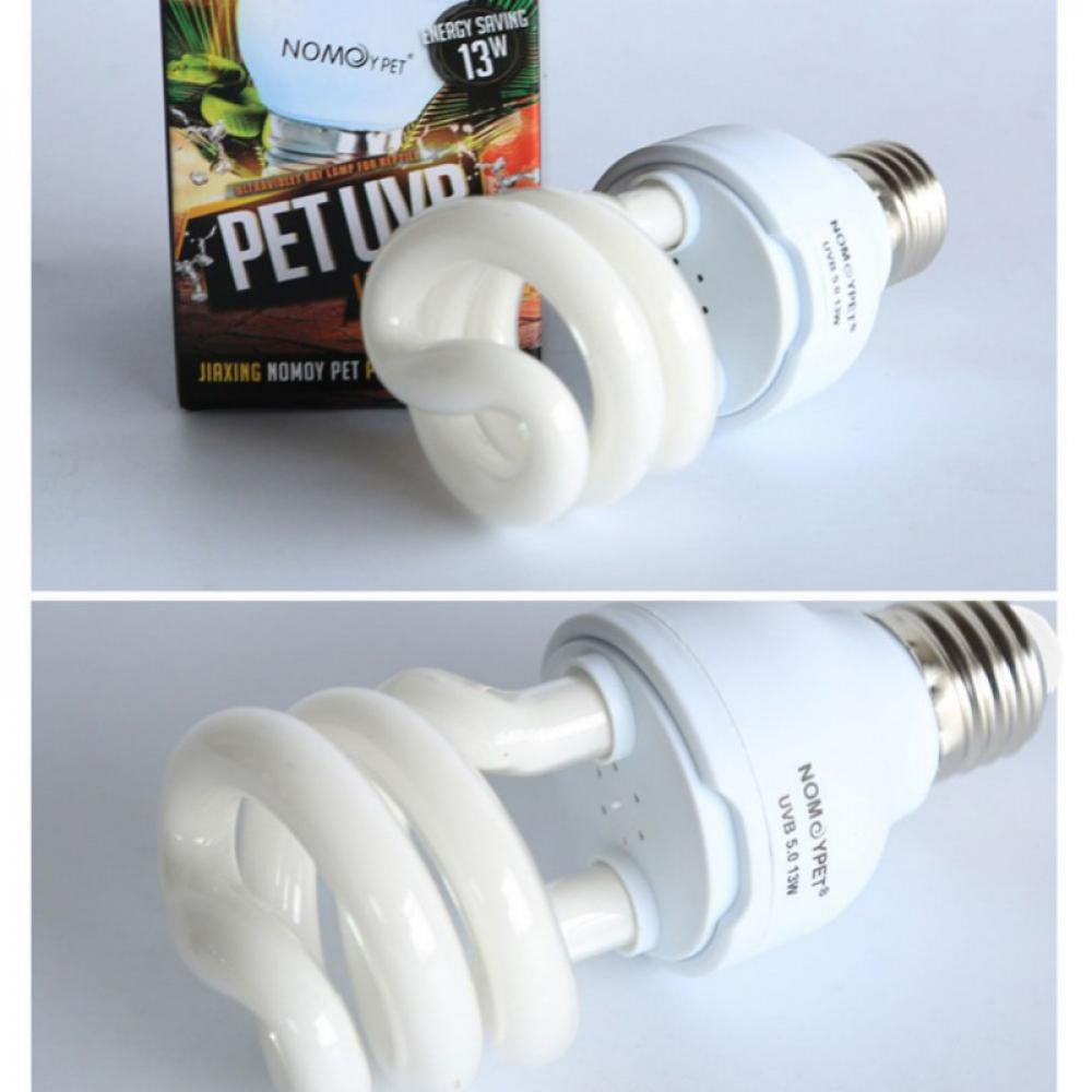 Final Clear Out!Heat Emitter Ultraviolet Light Bulb E27 5.0 10.0 UVB 13W Pet Reptile Light Glow Lamp Daylight Bulb for Tortoise Fish Amphibians Animals & Pet Supplies > Pet Supplies > Reptile & Amphibian Supplies > Reptile & Amphibian Habitat Heating & Lighting zehui168   