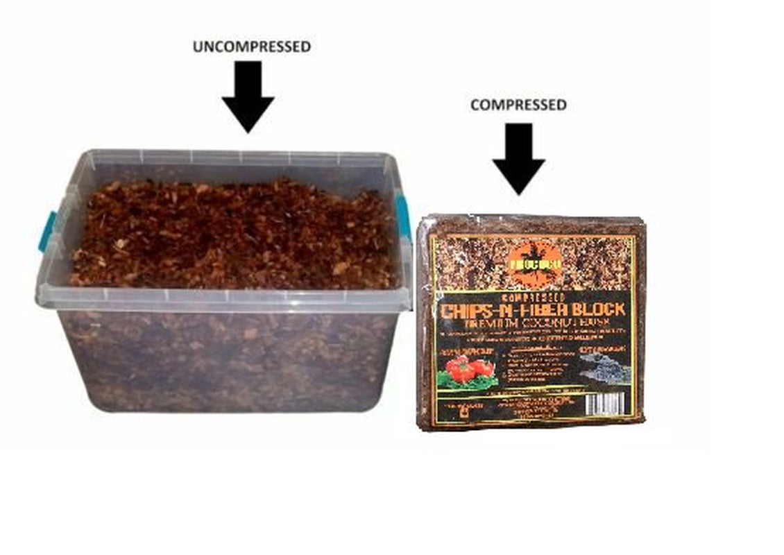 Prococo Chips Fiber Premium Coconut Husk Coconut Coir Growing Media Plants Animals & Pet Supplies > Pet Supplies > Reptile & Amphibian Supplies > Reptile & Amphibian Substrates Prococo   