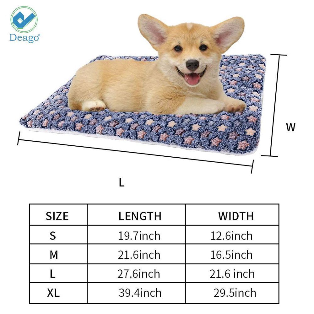 Deago Ultra Soft Pet Bed for Dogs and Cats, Reversible Animals & Pet Supplies > Pet Supplies > Cat Supplies > Cat Beds Deago   