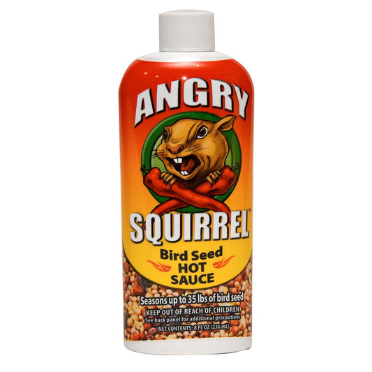 Angry Squirrel Bird Seed Hot Sauce 8 Oz. Animals & Pet Supplies > Pet Supplies > Bird Supplies > Bird Food PF Harris Mfg. Co. LLC   