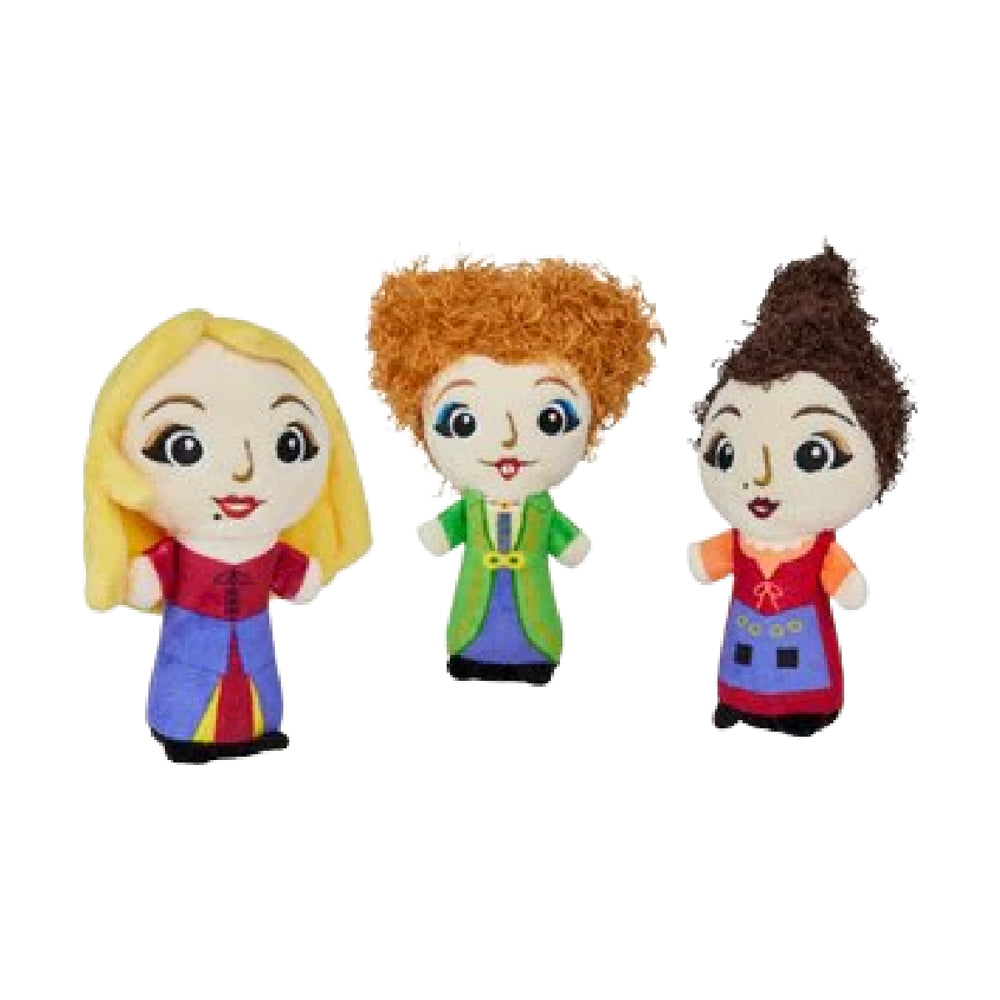Disney Halloween Hocus Pocus Sanderson Sisters Plush Cat Toy with Catnip, 3 Count Animals & Pet Supplies > Pet Supplies > Cat Supplies > Cat Toys Hocus Pocus   