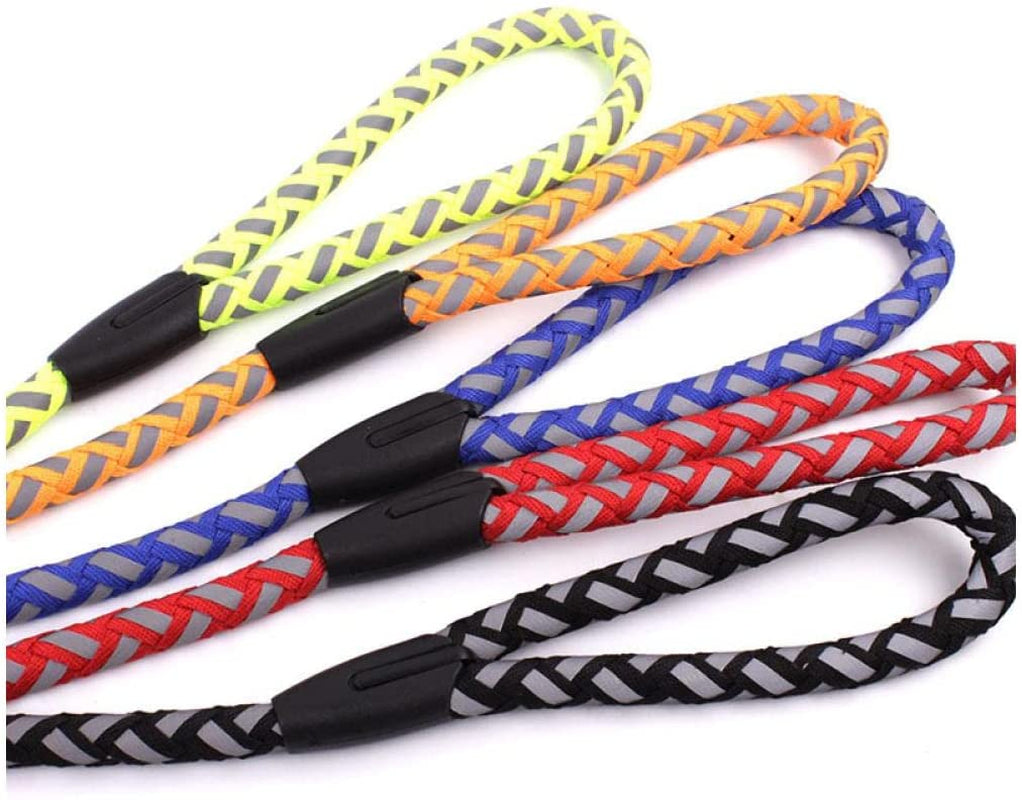 Safety Vest Reflective Dog Harness Leash Set Braided Traction round Rope Large Medium Small Dog Chain Night Out Running Vest Animals & Pet Supplies > Pet Supplies > Dog Supplies > Dog Apparel NOBRIM   