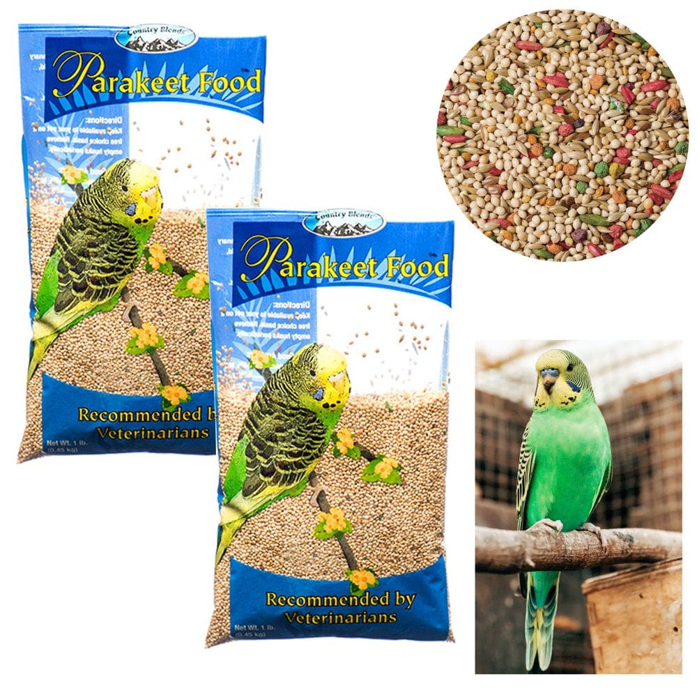 2Lb Premium Parakeet Food Small Bird Seed Blend Mix Feed Nutrition Healthy Diet Animals & Pet Supplies > Pet Supplies > Bird Supplies > Bird Food JC SALES   