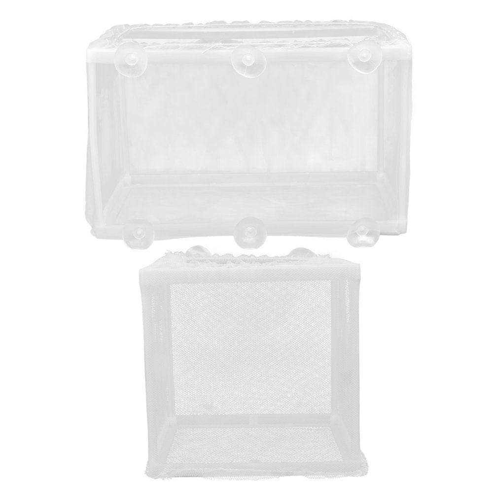 2PCS Fish Breeding Net Floating Fish Breeding Divider for Fish Tank Aquarium Animals & Pet Supplies > Pet Supplies > Fish Supplies > Aquarium Fish Nets HOMEMAXS   