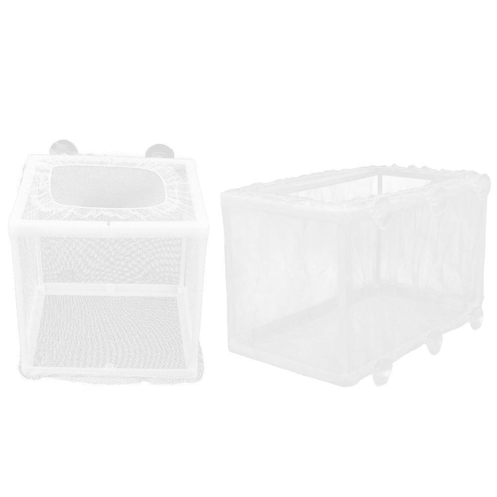 2PCS Fish Breeding Net Floating Fish Breeding Divider for Fish Tank Aquarium Animals & Pet Supplies > Pet Supplies > Fish Supplies > Aquarium Fish Nets HOMEMAXS   