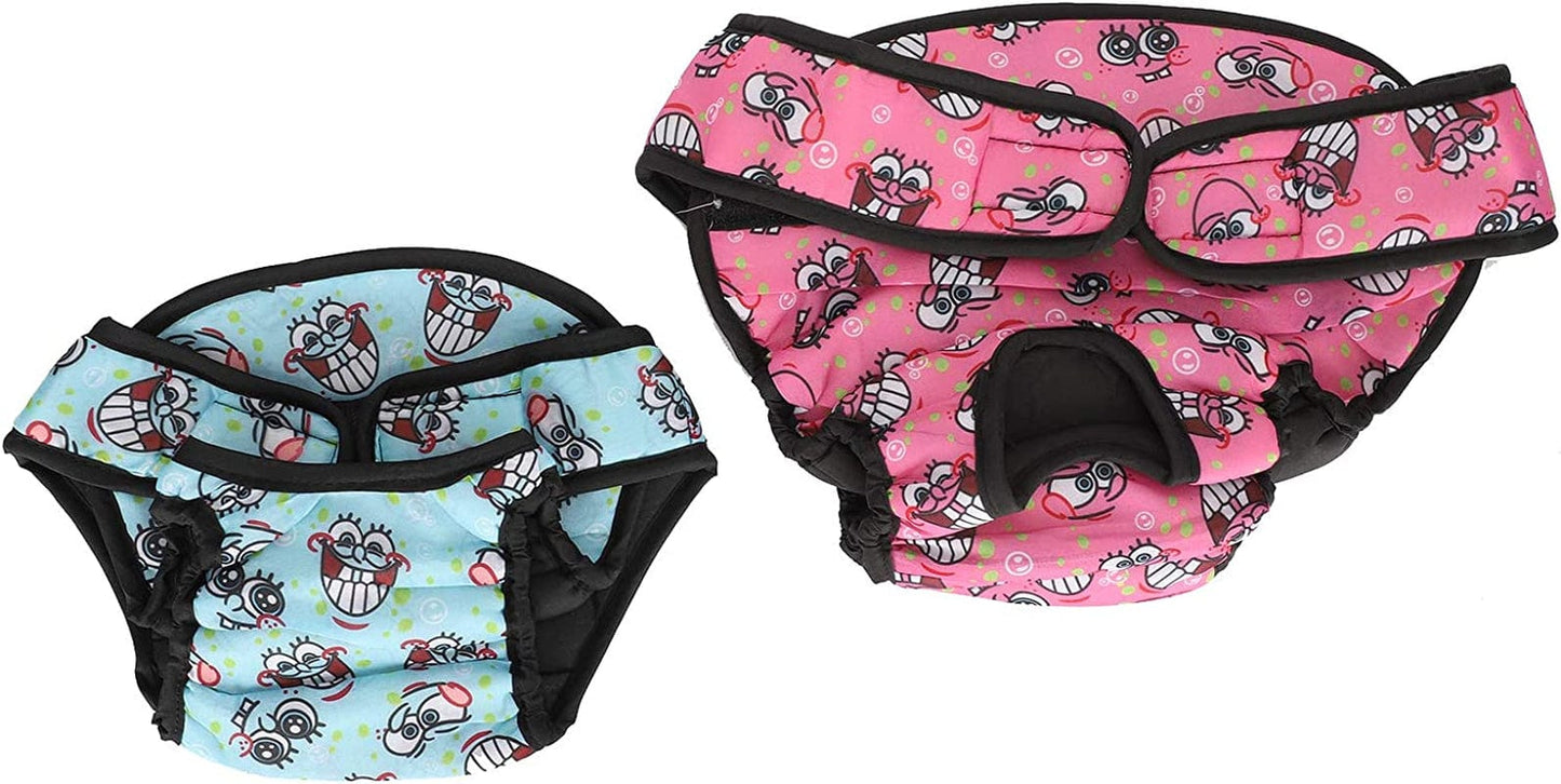 2Pcs Pink Physiological Pants, Sanitary Pants Soft Breathable Dog Physiological Pants Adjustable Dog Pet Underwear Panties Shorts(S) Diapers Animals & Pet Supplies > Pet Supplies > Dog Supplies > Dog Apparel GLOGLOW XL  