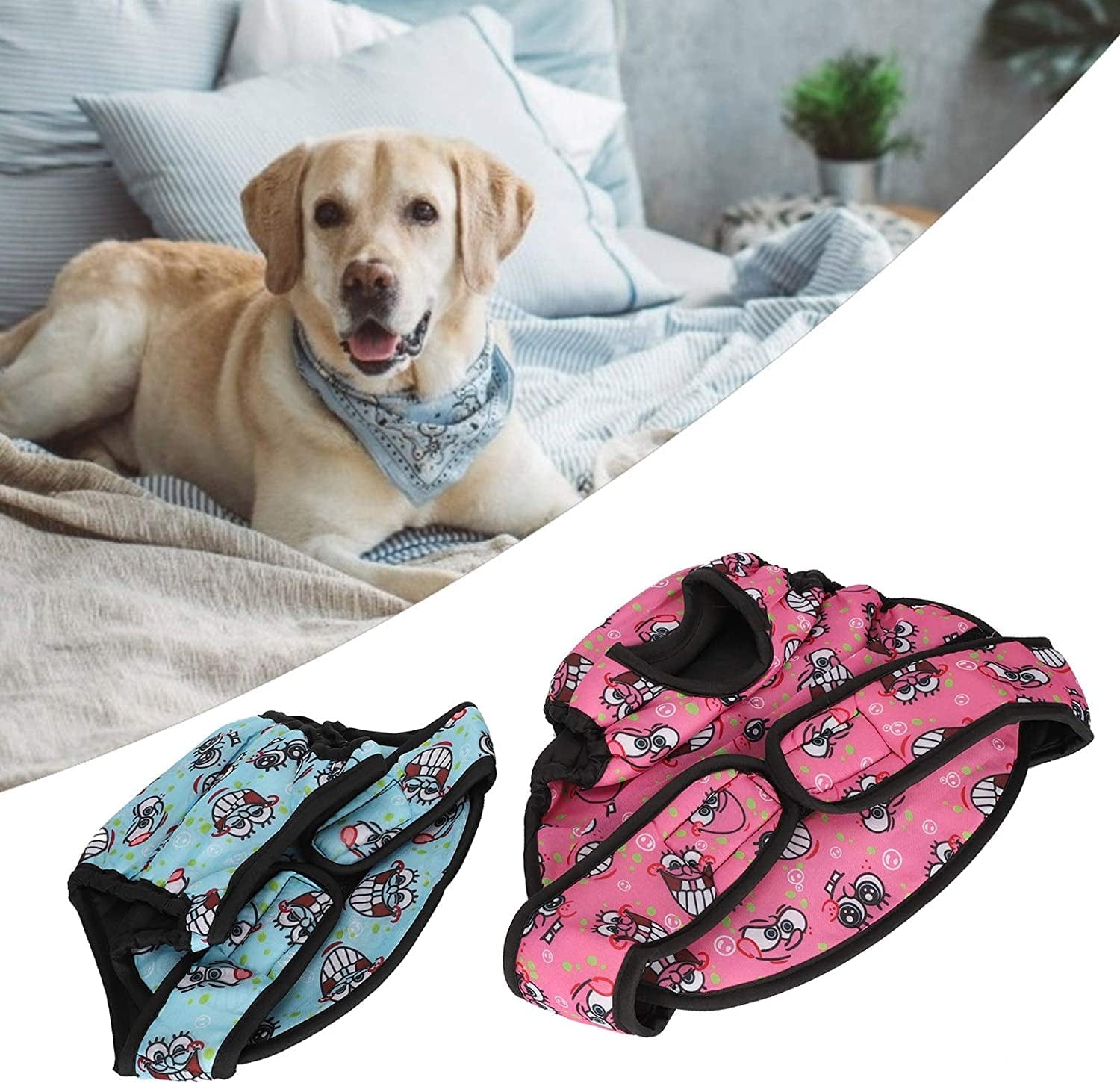 2Pcs Pink Physiological Pants, Sanitary Pants Soft Breathable Dog Physiological Pants Adjustable Dog Pet Underwear Panties Shorts(S) Diapers Animals & Pet Supplies > Pet Supplies > Dog Supplies > Dog Apparel GLOGLOW   