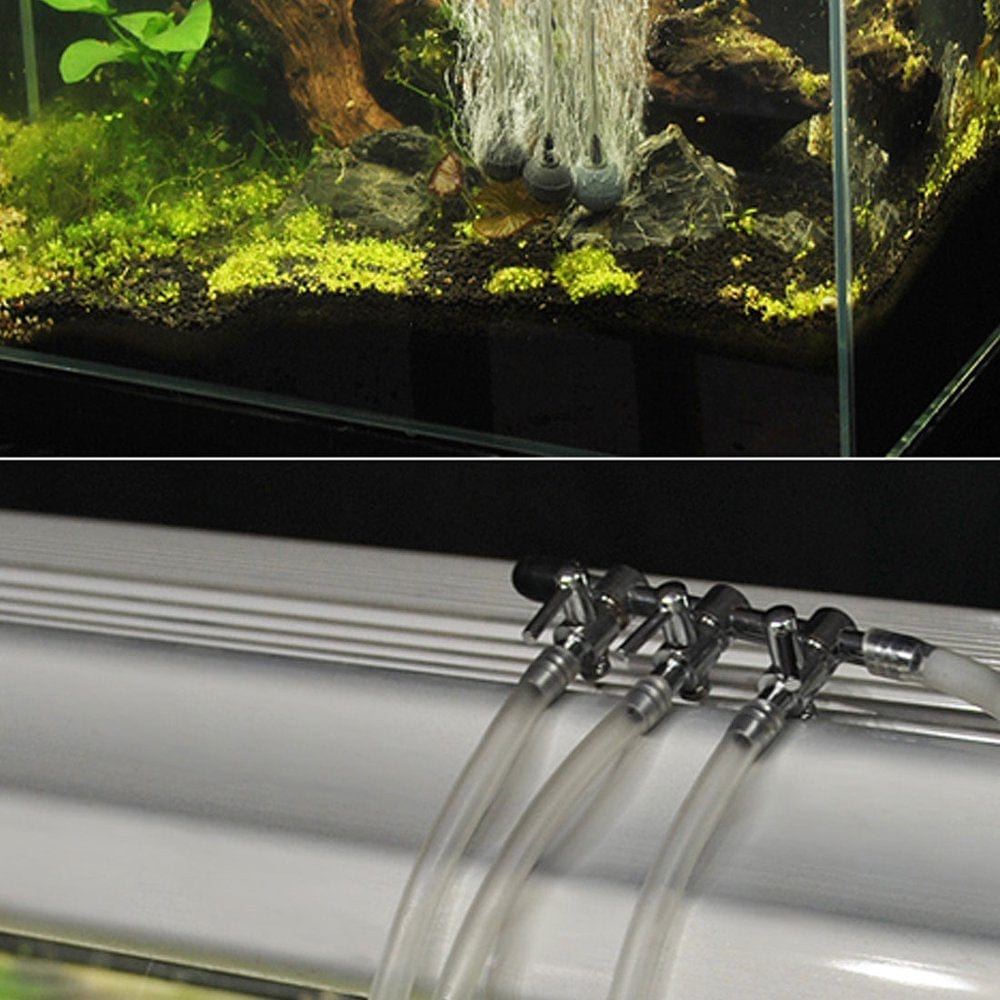 2Pcs Stainless Steel 8 Way Air Flow Branch Outlet Control Valve for Aquarium Animals & Pet Supplies > Pet Supplies > Fish Supplies > Aquarium & Pond Tubing Unique-Bargains   