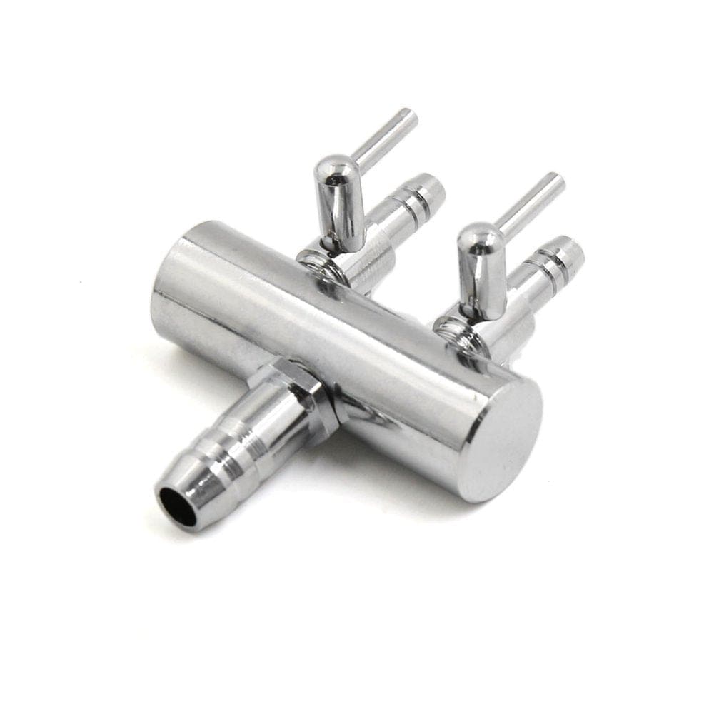 2Pcs Stainless Steel Aquarium Fish Tank 2 Ways Air Flow Lever Control Valve Animals & Pet Supplies > Pet Supplies > Fish Supplies > Aquarium & Pond Tubing Unique-Bargains   