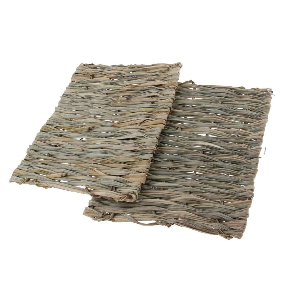 2X Woven Bed Mat for Small Animal Bunny Bedding Nest Chew Toy Animals & Pet Supplies > Pet Supplies > Small Animal Supplies > Small Animal Bedding Colcolo   